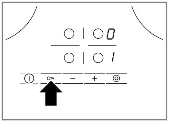 BOSCH PKN811D17E Electric Ceramic Hob - basic settings