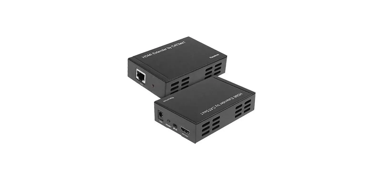 Hdmi Cat5e 18gbps Extender Over Transmitter Receiver User Manual