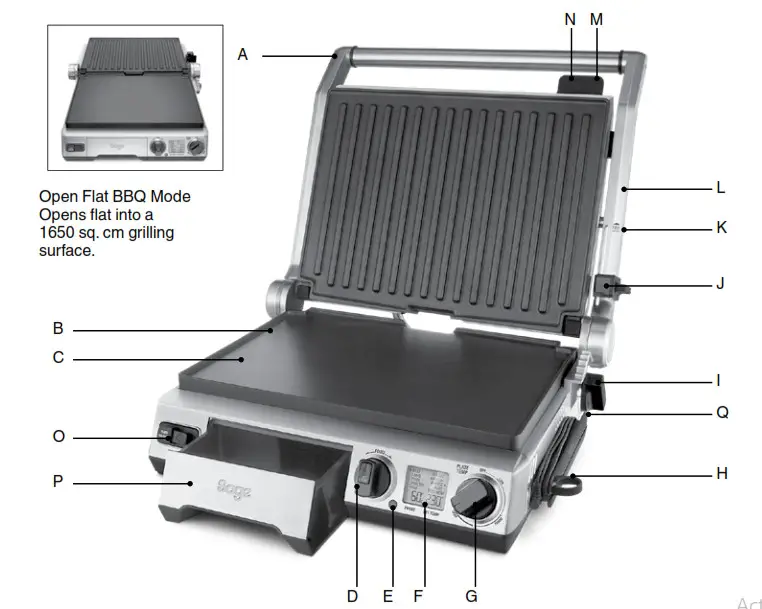 Sage Smart Grill Pro NEW APPLIANCE