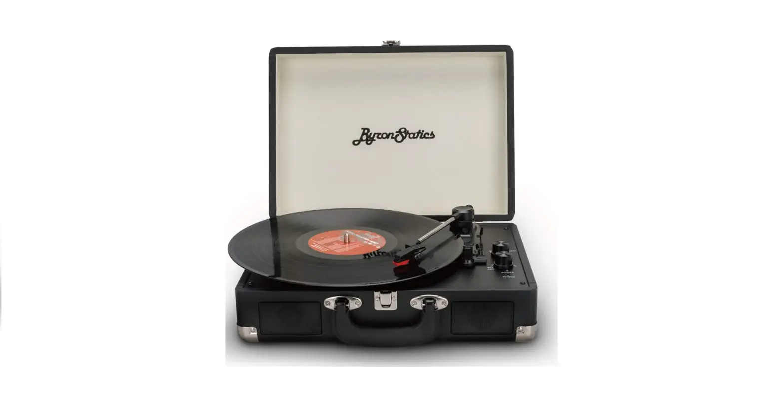 Bluetooth 3-speed Record Player, Byronstatics Smart Portable Wireless Vinyl Turntable Records-complete Features/instruction Guide