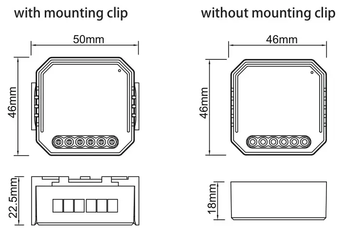 expert4house QS-WIFI-C01 WiFi Curtain Module - INSTALLATION 1