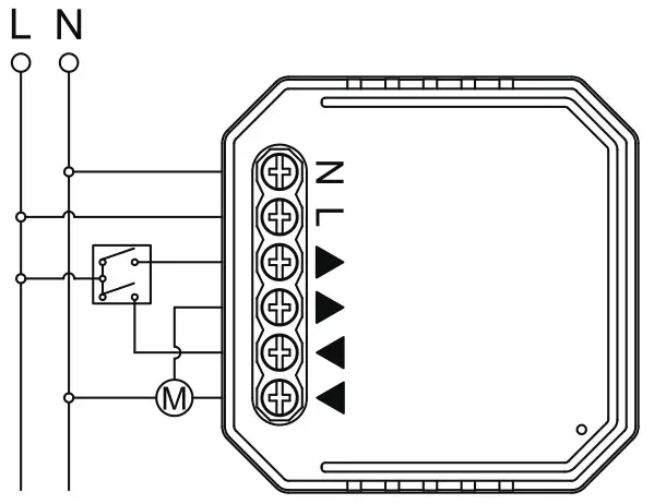 expert4house QS-WIFI-C01 WiFi Curtain Module - INSTALLATION 2