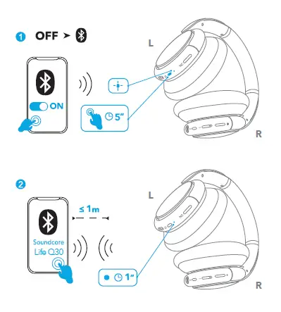 ANKER Soundcore Life Q30 Active Noise Cancelling Headphones fig 4