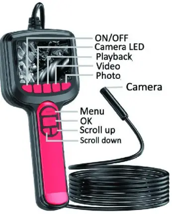 Triplett BR260 High Definition Borescope Inspection Camera-fig2