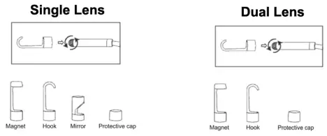 Triplett BR260 High Definition Borescope Inspection Camera-fig3