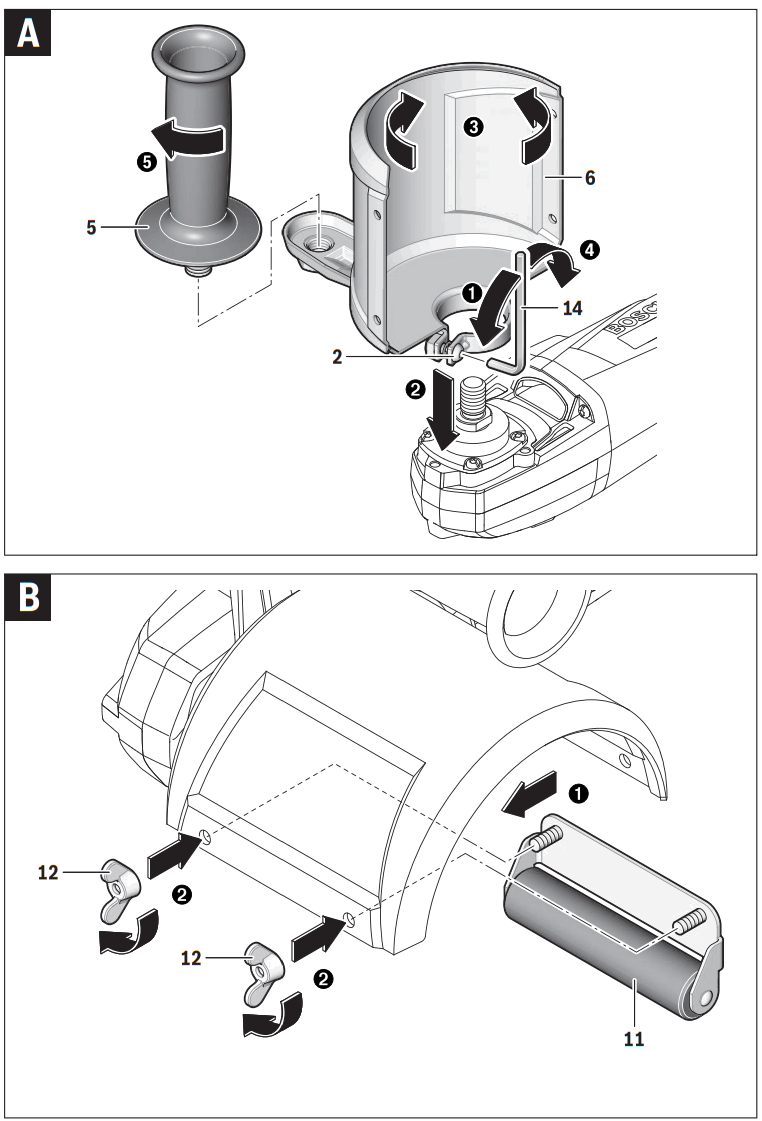 BOSCH GSI 14 CE Professional Burnisher Grinder Polisher - 2