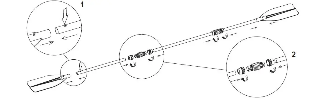 INTEX Explorer K2 Inflatable Kayak 10