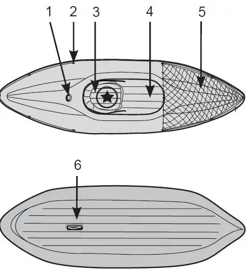 INTEX Explorer K2 Inflatable Kayak 4