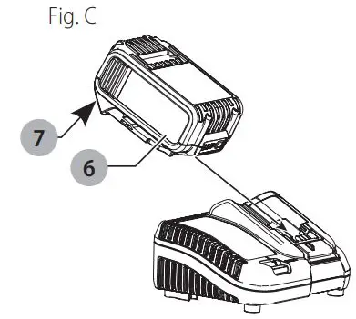 DEWALT DCS367 20V Max Cordless Compact Reciprocating Saw Instruction Manual - Fig C