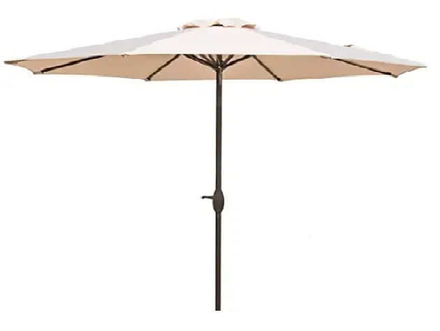 Atleisure UMB-M78858 9ft Crank and Easy Tilt Market Umbrella