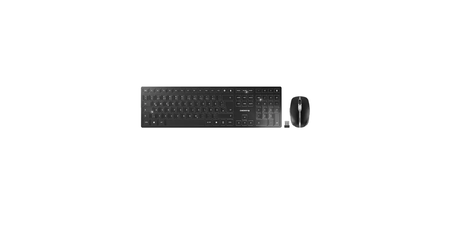 Cherry Dw 910 Slim Wireless Desktop With Bluetooth And Rf Transmission User Manual