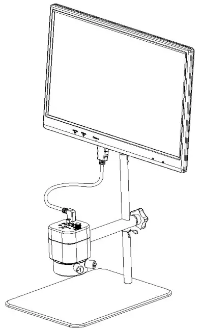 ostec ME02T0A HDMI Microscope