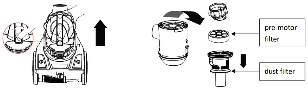 Removing & cleaning instruction