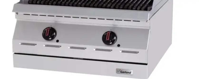 Garland Gd Designer Series Natural Gas 24 Inch Radiant Charbroiler Instructions