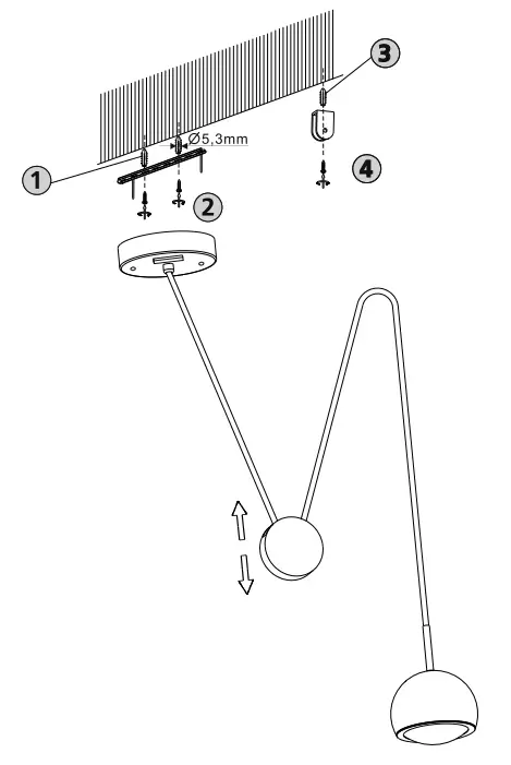 Paul Neuhaus 8392 LED Pendant Light - Fig 2