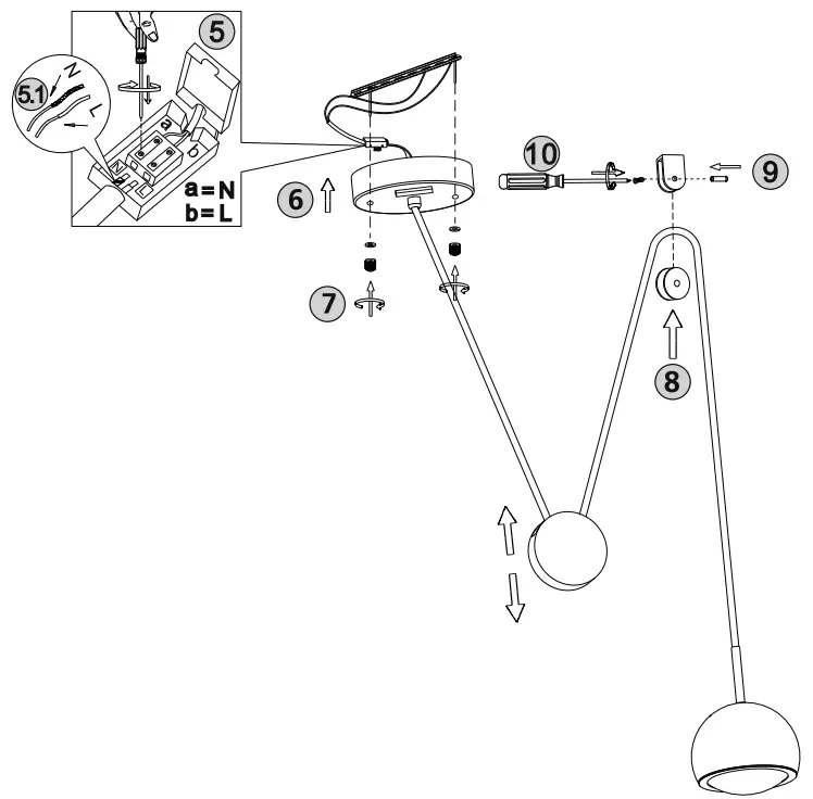Paul Neuhaus 8392 LED Pendant Light - Fig3