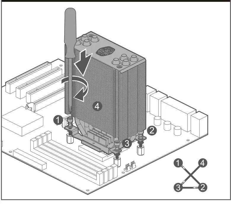 COOLER MASTER CM3040 Hyper 212 RGB Black Edition with RGB Fan - fig 11