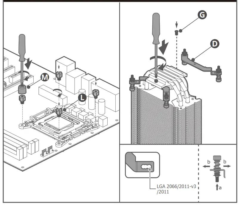 COOLER MASTER CM3040 Hyper 212 RGB Black Edition with RGB Fan - fig 7
