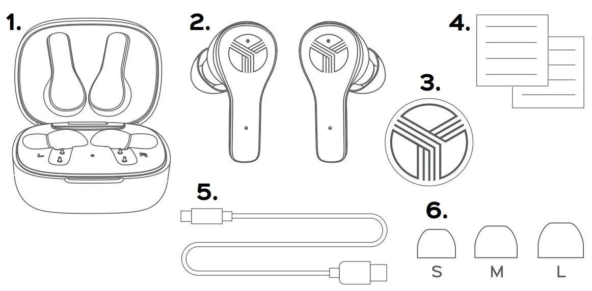 TREBLAB XW8 True Wireless Earbuds