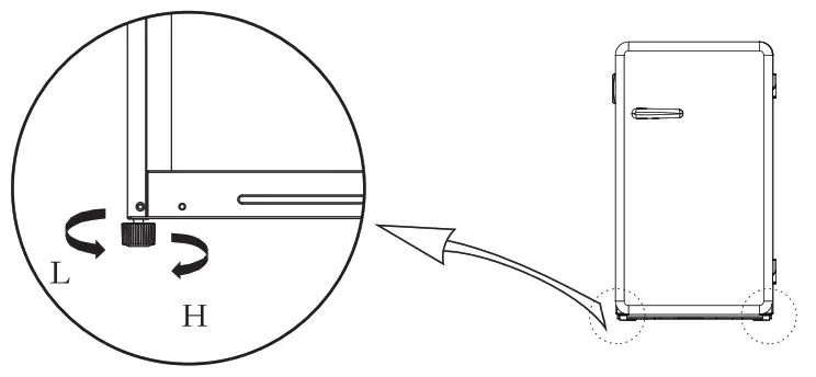 comfee CRR33S3ABB 3 3 Cu  ft Retro Compact Refrigerator - fig 18