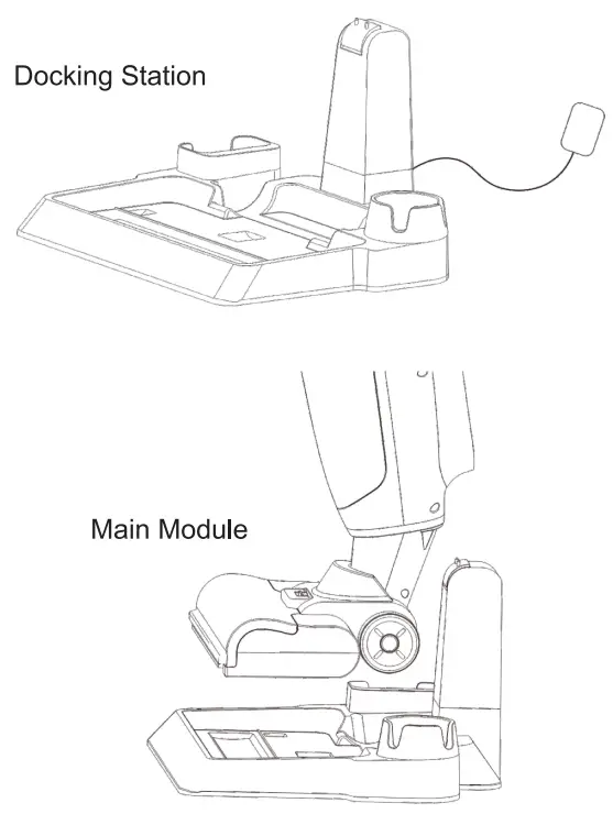 EQUATOR VSM 6000 Cordless Self Cleaning Wet Dry Vacuum Sweep Mop - 5