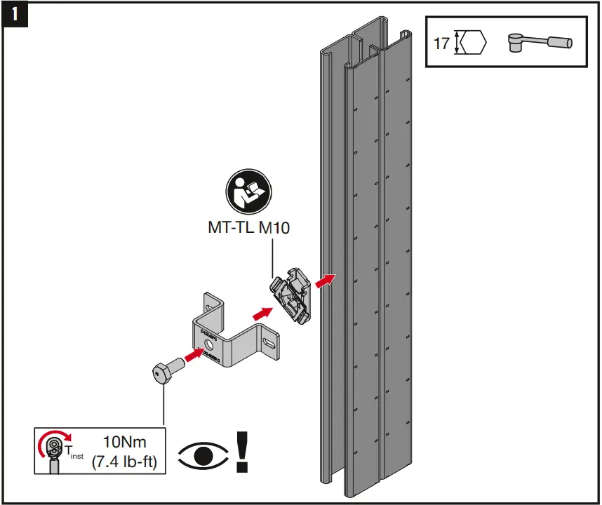 HIlTI MT OC Multi Duty Channel System B01