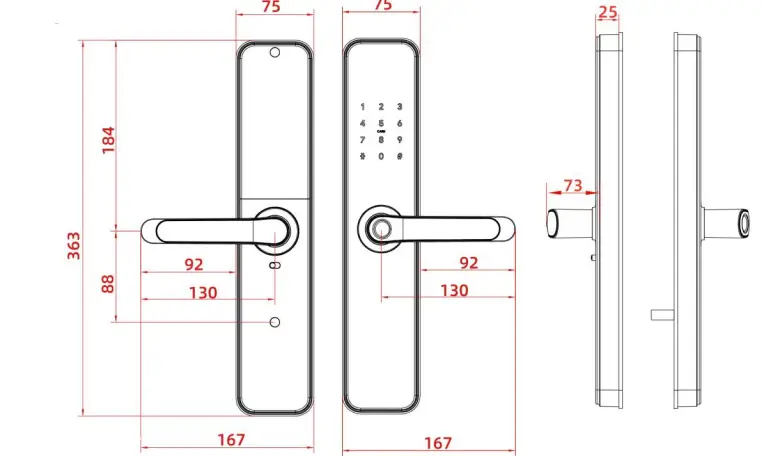 VLOCK H7 Smart Lock-fig2