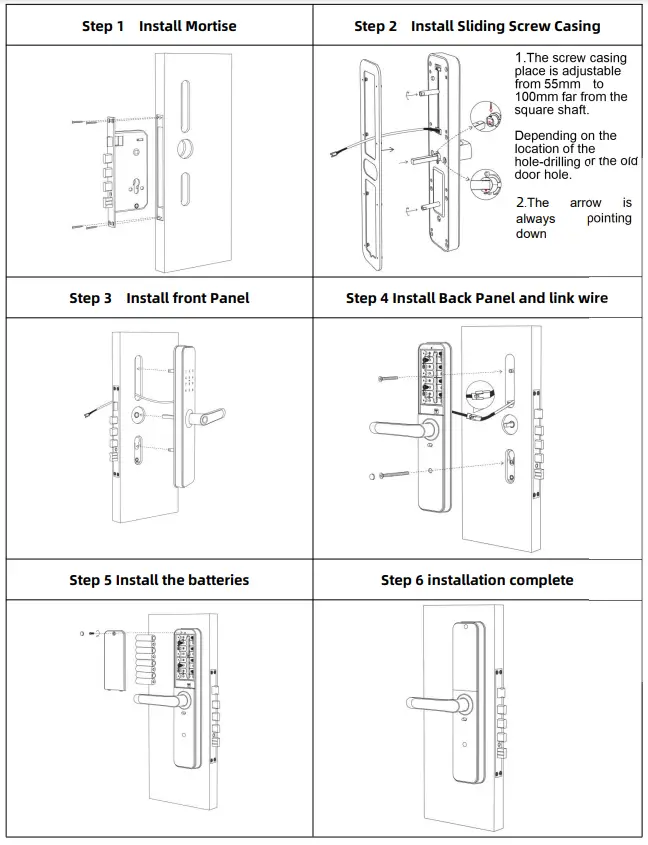 VLOCK H7 Smart Lock-fig7