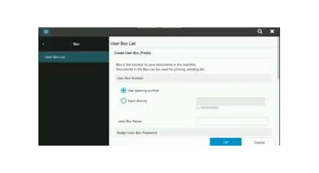Loffler Konica Minolta I-series User Box Creation And Use User Guide