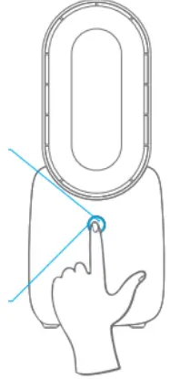 Goldair-GCBDF30-Rechargeable-Bladeless-Desk-Fan-FIG-2