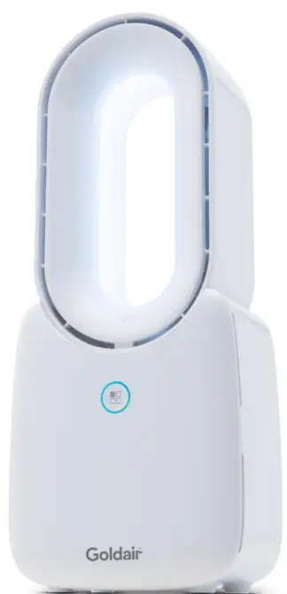 Goldair-GCBDF30-Rechargeable-Bladeless-Desk-Fan-PRODUCT