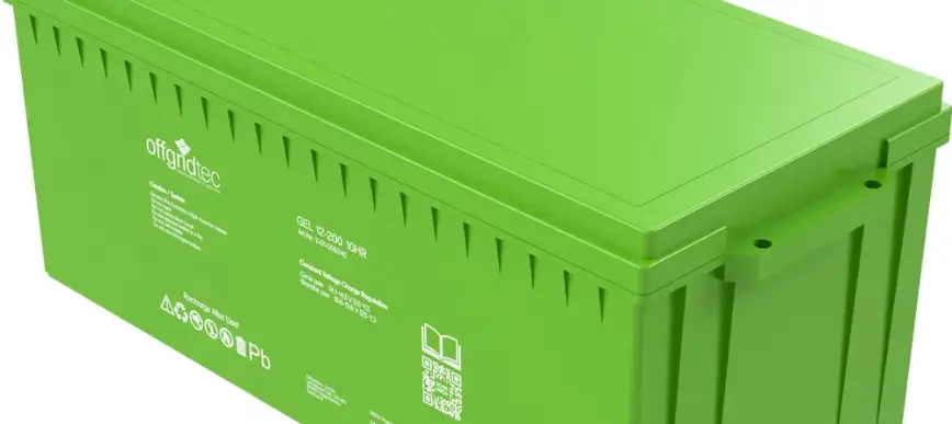 Offgridtec 2-01-008240 200ah C10 Gel Battery 12v Instruction Manual