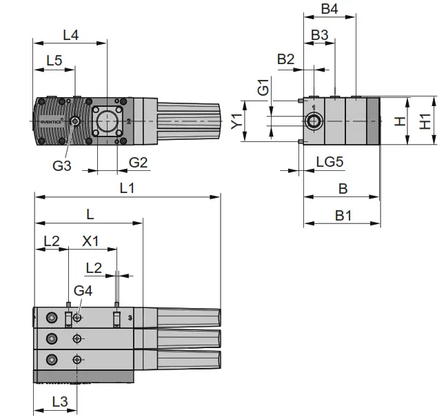 AVENTICS EMS Multi Stage Ejector - 1