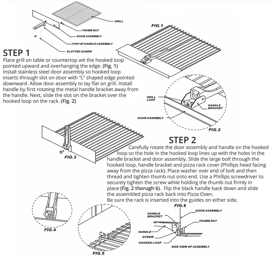 KRATOS 29M 004 Countertop Electric Pizza Oven - FIg 1