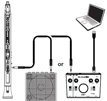 AKAI Ewi Solo Instrument With Built-In Speaker 02