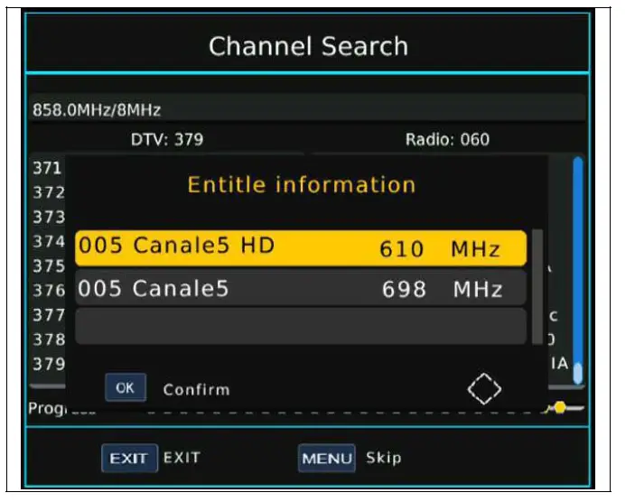 UBISHENG DVB-T2 High Definition Terrestrial Receiver 7