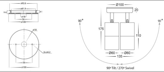 FIG 2 Dimensions