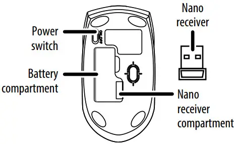INSIGNIA 3 Key 24G Wireless Slim Mouse - FIGURE 2