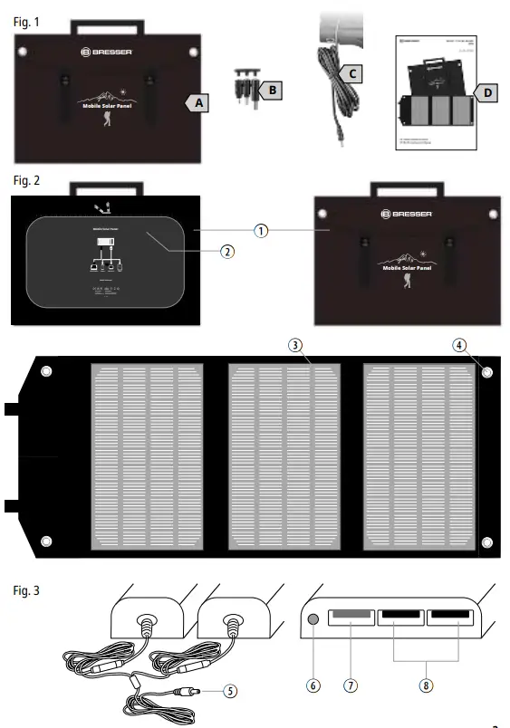 BRESSER 3810060 90W Mobile Solar Panel - fig