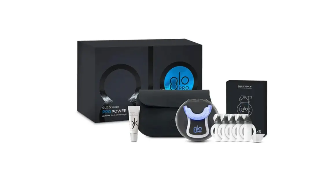 Glo Science Pro Power+ Home Wireless Teeth Whitening Device Kit User Manual