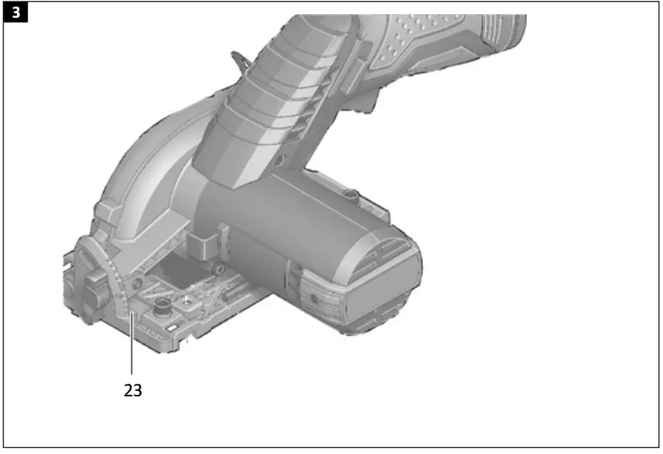 MEEC TOOLS 019803 Circular Saw - Fig 3