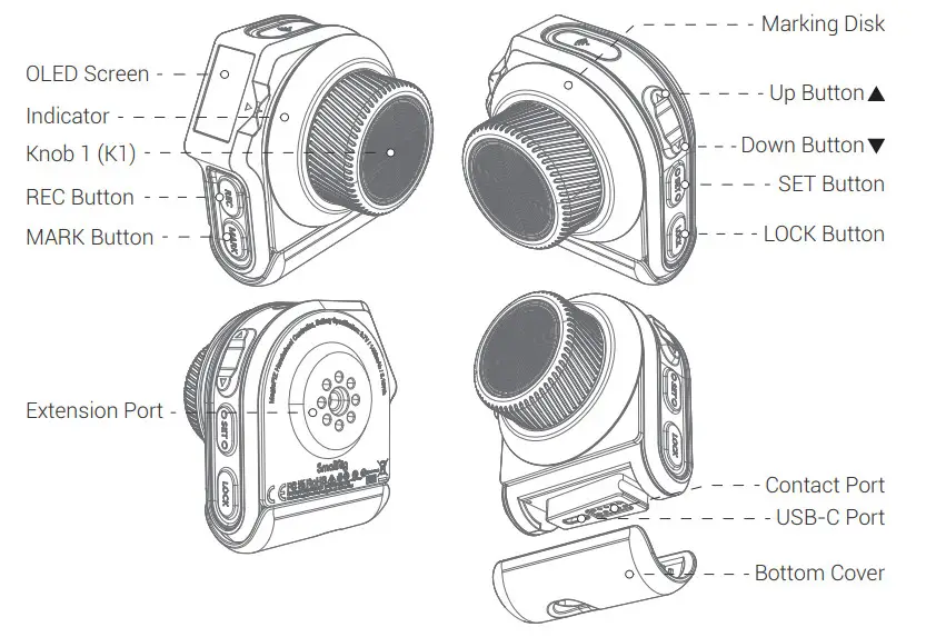 SmallRig 3782 MagicFIZ Wireless Follow Focus Handgrip Kit - Figure 2