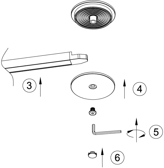 Paul Neuhaus IM-7484-95 Connecting Element for Q-Spider 02