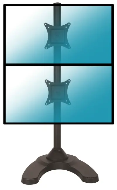 Kimex 015-1252 13-27 Inch 2 PC Monitors Desk Stand