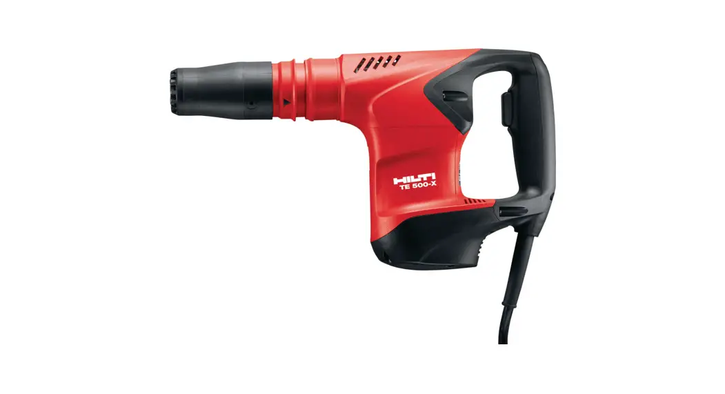 Hilti Te 500-x Demolition Hammer Instruction Manual