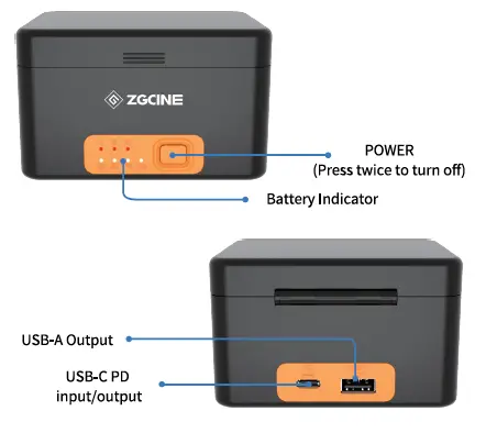 GCINE-PS-G10-Charging-Case-User-