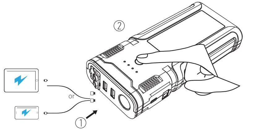 DBPOWER-G15-500A-Portable-Car-Jump-Starter-8