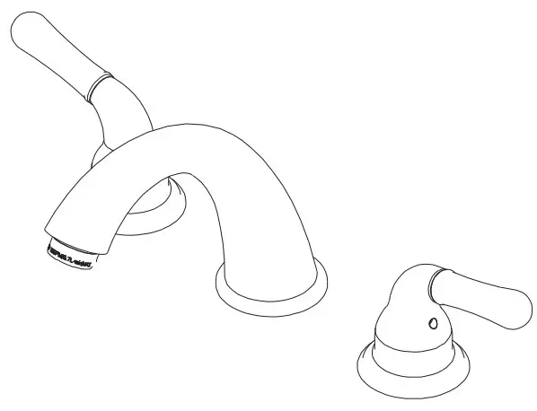 PROFLO PFWSC5260 Two Handle Lavatory -