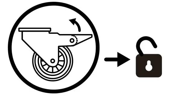 ViewSonic LDS135-151 All-in-One Direct View LED Display Solution kit - Before moving any flight case