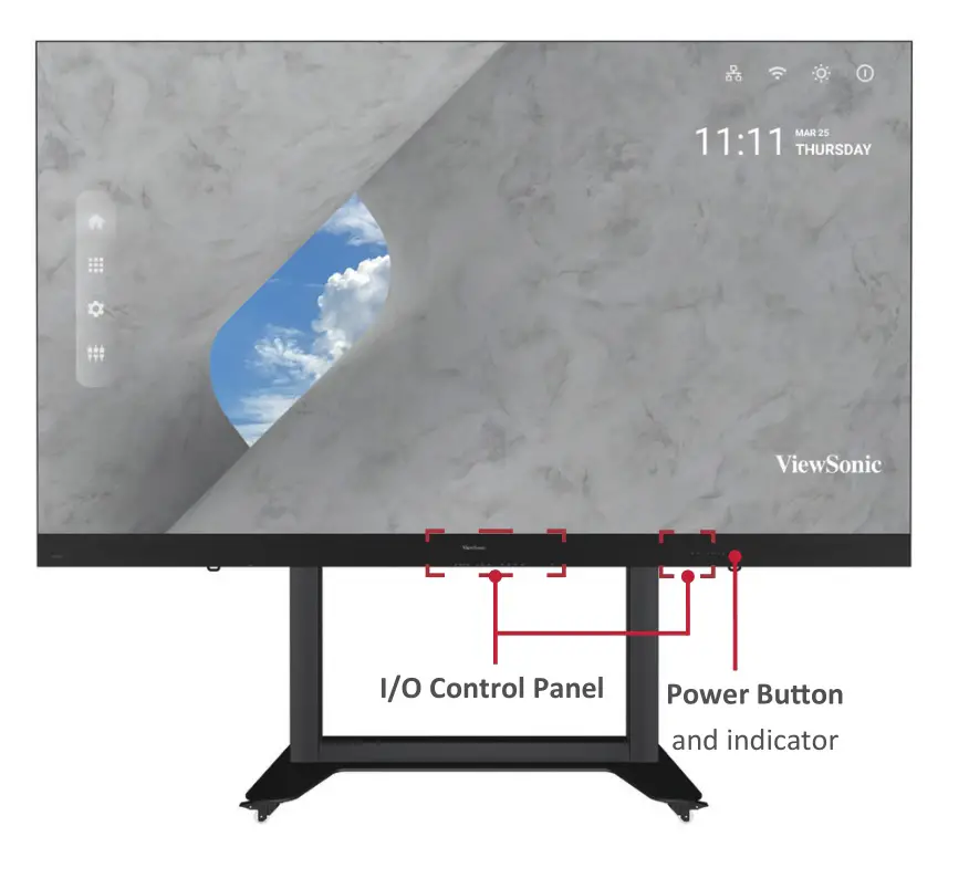 ViewSonic LDS135-151 All-in-One Direct View LED Display Solution kit - Front Panel